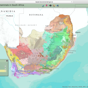 Vegetation Map South Africa