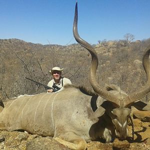 60 & 59 inch Greater Kudu