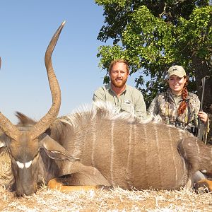 Nyala 30", happy lady Hunter