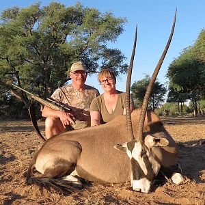 Gemsbuck Hunting Namibia