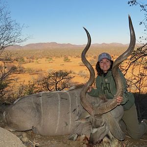 Kudu Hunt in Namibia