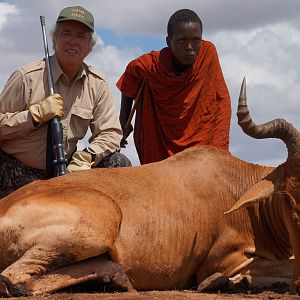 Kongoni Cokes Hartebeest Hunting Tanzania