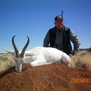 White Springbok Hunting