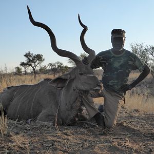 Kudu Hunt In Namibia