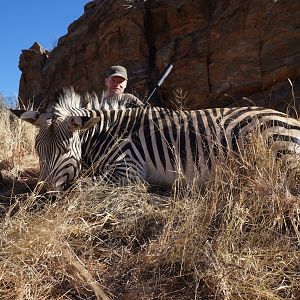 Hunting Hartmann Mountain Zebra Namibia