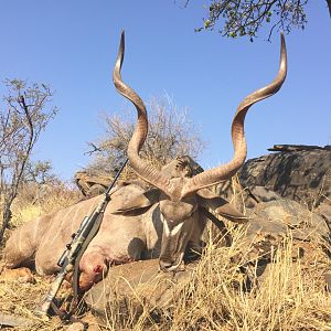 Hunting Kudu In Namibia