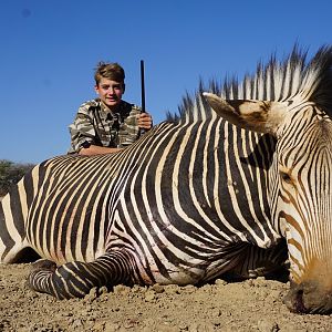 Hartmann's mountain Zebra Hunt Namibia