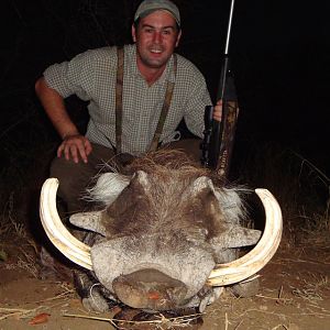 Hunting Warthog in Zimbabwe