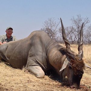Hunting Eland Zimbabwe