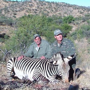 Hunting Hartmann Mountain Zebra