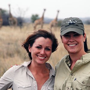 Ladies on safari!