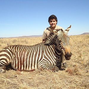 South AFrica Hartmann's Zebra Hunting