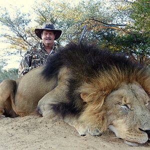 Hunting Lion in South Africa