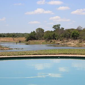 View from Bushbuck Lodge Hunting Accommodation Pro Hunting Safaris