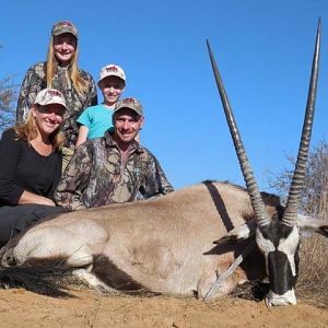 Gemsbok Hunt in South Africa