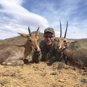 South Africa Mountain Reedbuck & Grey Rhebok Hunt