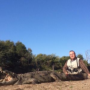 Hunt Crocodile in South Africa