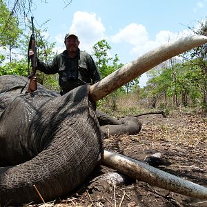 Mozambique Hunting Elephant 88 Lbs