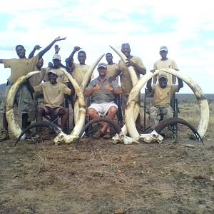 Mozambique Hunting Elephant Trophies