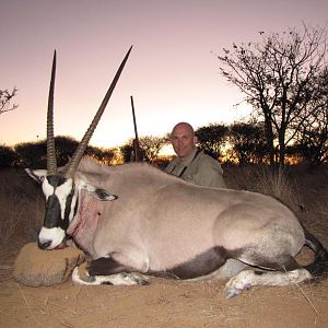 Hunting Namibia Gemsbok