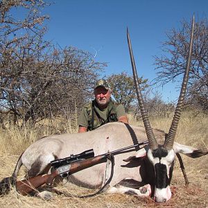 Hunt Gemsbok Namibia