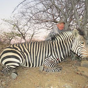 Hunt Namibia  Zebra