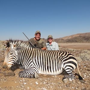 Hartmann's Mountain Zebra Namibia Hunt