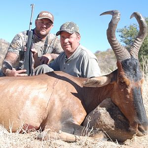 Namibia Red Hartebeest Hunt