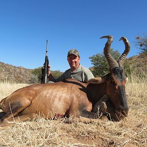 Red Hartebeest Hunt Nambia