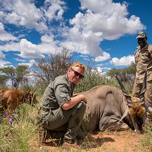 Hunting Nambia Eland