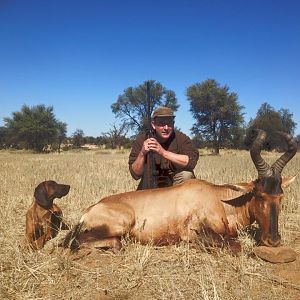 Namibia Red Hartebeest Hunt