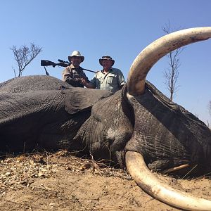 Hunting Elephant Zimbabwe