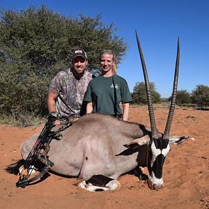 Namibia Gemsbok Bow Hunt