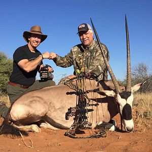 Gemsbok Bow Hunting Namibia