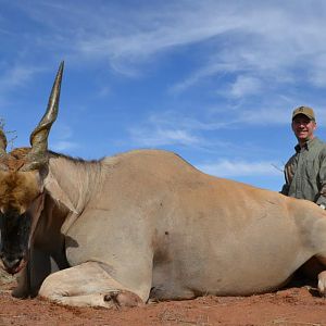 Hunting Eland Namibia