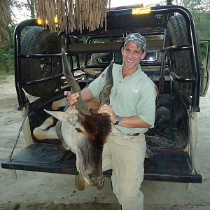 Hunt Livingstone Eland Zimbabwe