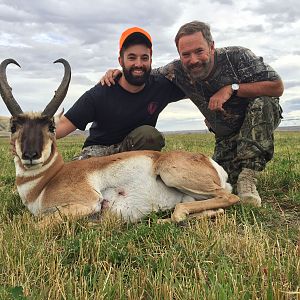 My first Pronghorn with my old man