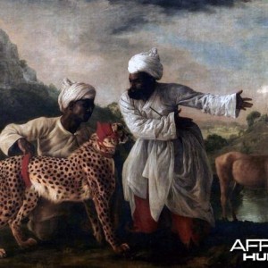 Indian Cheetah ready for the hunt, 1765