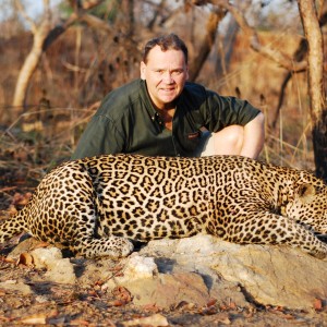 Leopard hunting in CAR