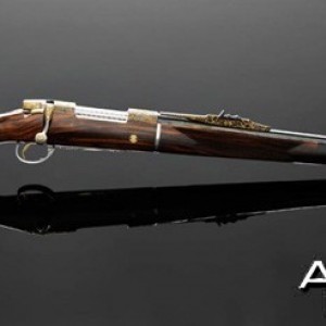 Custom rifle by Swedish gun and rifle maker VO Vapen