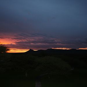 Sunset Namibia