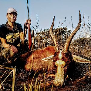 South Africa Blesbok Hunt 17" Inch
