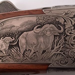 Krieghoff Double Rifle Engraving