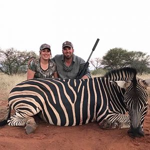 Burchell's Plain Zebra South Africa Hunt
