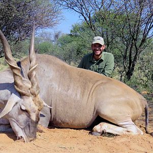 Excellent eland hunted by AH member