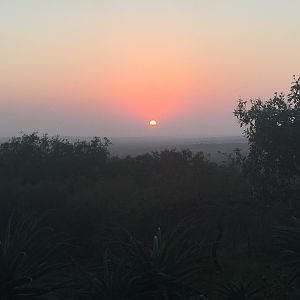 Sunrise in Zululand South Africa