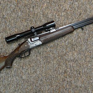 Small Bore Double Rifle O/U 7x65R Heym