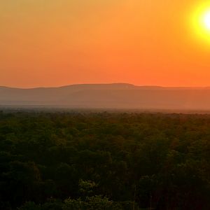 Zambia Sunrise Luangwa Valley