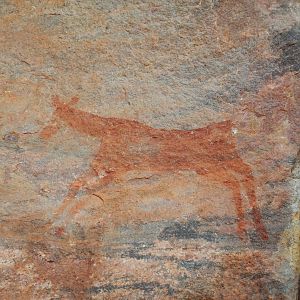 Rock Art for the Hunters long ago