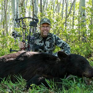 Hunting Black Bear in the Aspen Trees, Northern Alberta, Canada